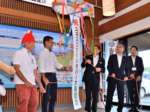 山陰海岸ジオ再認定で記念式典 県内関係者ら祝う