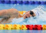 男子400個メで西川我咲が優勝