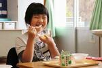ほかほかのご飯、みんなで
