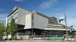 NHK報道拠点の建物完成