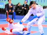 柿本(米子北高)が頂点 初の国際大会で快挙 ジュニア76キロ級 東アジア空手道選手権