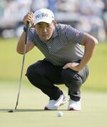 金谷、小木曽、岩田の3人が首位