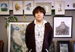 18歳画家「描くことで生きている」