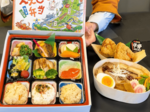 がいなロード開通合わせ販売 鳥取県西部の食材たっぷり弁当
