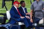 トランプ氏、趣味ゴルフざんまい