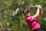 岩井千怜、首位から10位に後退