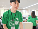 心は熱く、仕事は快適に コナンTシャツで業務 北栄町、スーパークールビズ