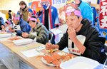 冬の味覚、存分満喫 香住松葉がにまつり 即売、グルメ屋台など多彩に