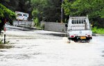冠水道路は回り道を JAF鳥取支部 注意呼びかけ