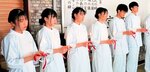 病院実習向け決意新た 米子北高 看護専攻科で宣誓式