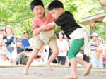 子ども力士70人熱戦 わんぱく相撲美方場所 5人が県大会へ