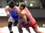 磯江(鳥取育英高出)準V グレコ87キロ級 レスリング全日本選手権