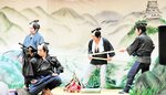 芝居や歌で盛り上げ 小代で芸能のつどい