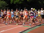 日本海駅伝スタート