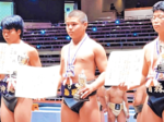 ハシマラガタ3位 個人軽量級 全国都道府県中学生相撲