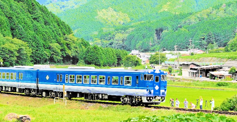 「あめつち」運行５周年 鳥取－城崎温泉鳥取－津山間 今夏特別運行