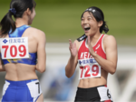 前田(鳥取敬愛高)〝女子高生最速記録〟 女子100 男子110H、藤井4位 陸上・布勢スプリント