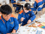 春入校消防士14人 情報の活用法学ぶ 県消防学校で新聞講座