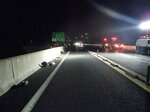 重体の作業員の男性が死亡 山陰道青谷IC事故