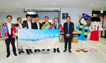 米子―香港チャーター便初便到着 香港航空会長「定期便復活させたい」