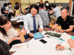 活性化へアイデア続々 海業振興地区の居組漁港 意見交換会に住民ら50人