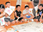 ハタハタもっと知って クイズで楽しく理解 但馬漁協や近大生 長井小で出前授業