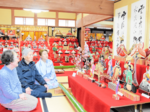 古民家彩るおひなさま 琴浦の岸本さん宅