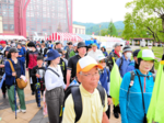 【写真グラフ】第23回SUN-IN未来ウオーク 楽しんで 満たされて 全9コース 国内外から2150人参加