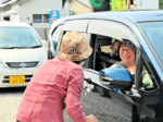 ドライバーに安全運転啓発 美方署など街頭活動
