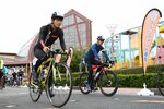 自転車長距離ライド「グランフォンド倉吉」スタート