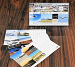 卓上カレンダー限定販売 但馬空港、開港30年募集写真を使用
