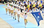 「感謝の気持ち込め戦う」 総合開会式で県勢意欲