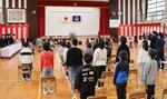 岩手・大船渡の小学校で入学式