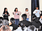 ズームアップ 笑顔なれる社会に 浜坂で文化会館文化祭