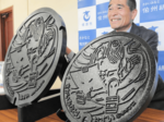 返礼品に鬼太郎マンホールのふたレプリカ 境港市ふるさと納税50万円寄付で
