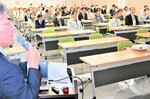 情報発信の在り方 効果的な広報学ぶ 米子市職員対象に新聞講座