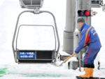 出だし積雪「まずまず」 郡内2スキー場きょう営業開始 集客挽回に期待
