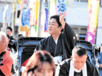 おかえり愛之助さん 出石で5年ぶりお練り きょうから永楽館歌舞伎