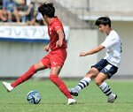 米子北高、競り勝つ 4位浮上 サッカーU―18プレミアリーグ