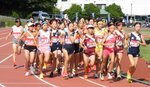 くらよし女子駅伝スタート