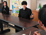 NZ派遣の高校生、県教育長に報告 英語弁論大会入賞者