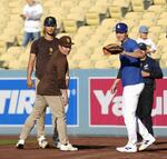 大谷がダルビッシュ、松井と談笑