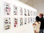 但馬牛の魅力 4こまに 博物館で漫画展 名言や言い伝え紹介