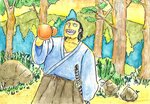 地元の昔話を紙芝居に 若桜の町おこしグループ きょう、わらべ館でお披露目