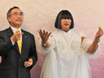 「ロバート」秋山さん鳥取市訪問 クリエイターズ・ファイル撮影