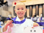 須田(慶心会)3位 男子形小3 全日本少年少女空手道