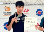 大本(米子北斗)3位男子1500 全中陸上