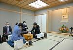 新将棋会館で初対局が指される