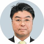 門間県議が出馬表明 豊岡市長選 三つどもえ公算
