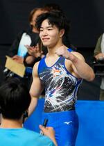 岡慎之助2連覇で世界体操初代表